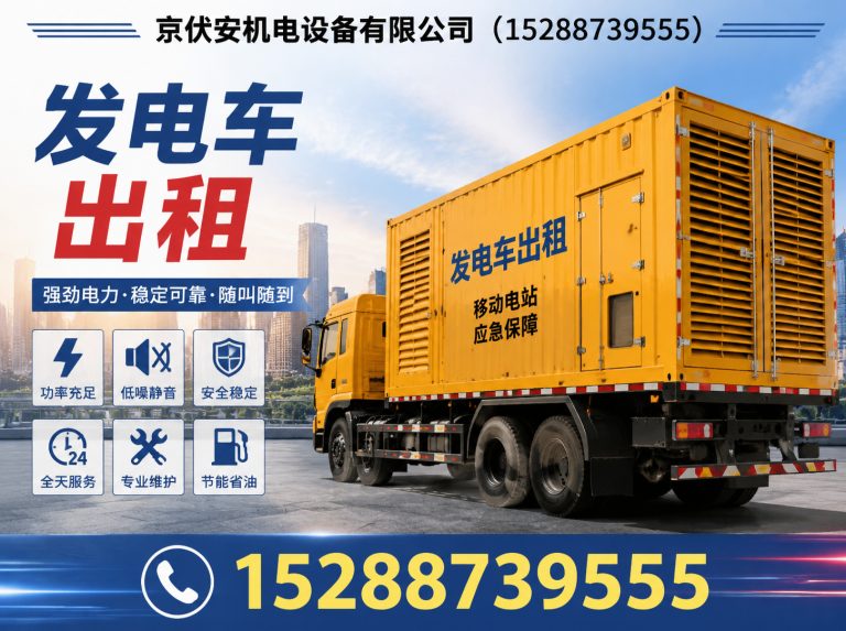 许昌发电车出租展示图